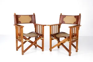 PRIZMIC & BRILL DIRECTOR’S FOLDING CHAIR