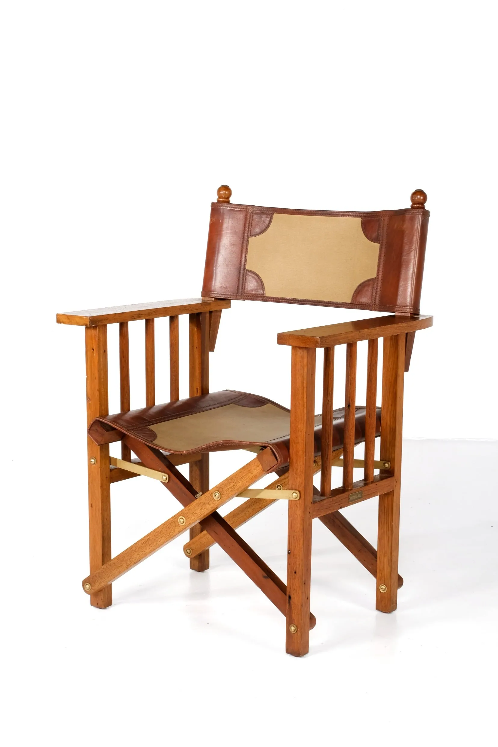 PRIZMIC & BRILL DIRECTOR’S FOLDING CHAIR