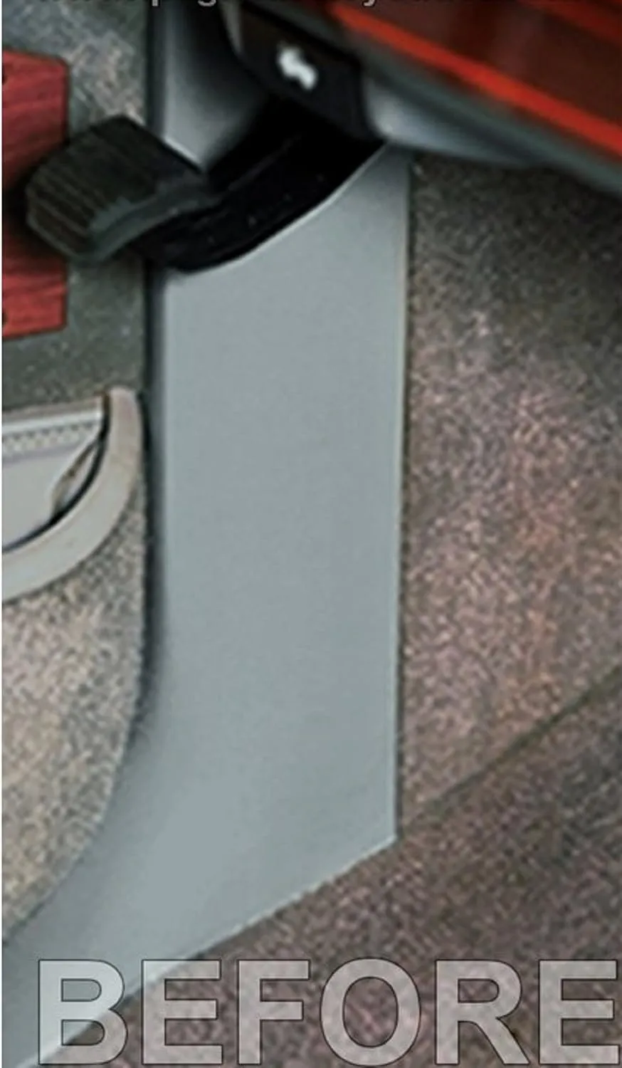 Q-Logic Custom Kick Panel Speaker Mounts Compatible with Chevy K5 C/K & Suburban - C/K Sierra & Yukon (6.5" Without Grill, 13 Light Gray)