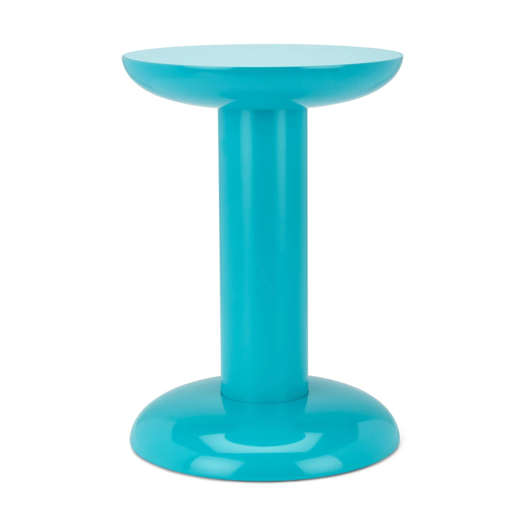 Raawii Recycled Aluminum Thing Stool - Caramine Red