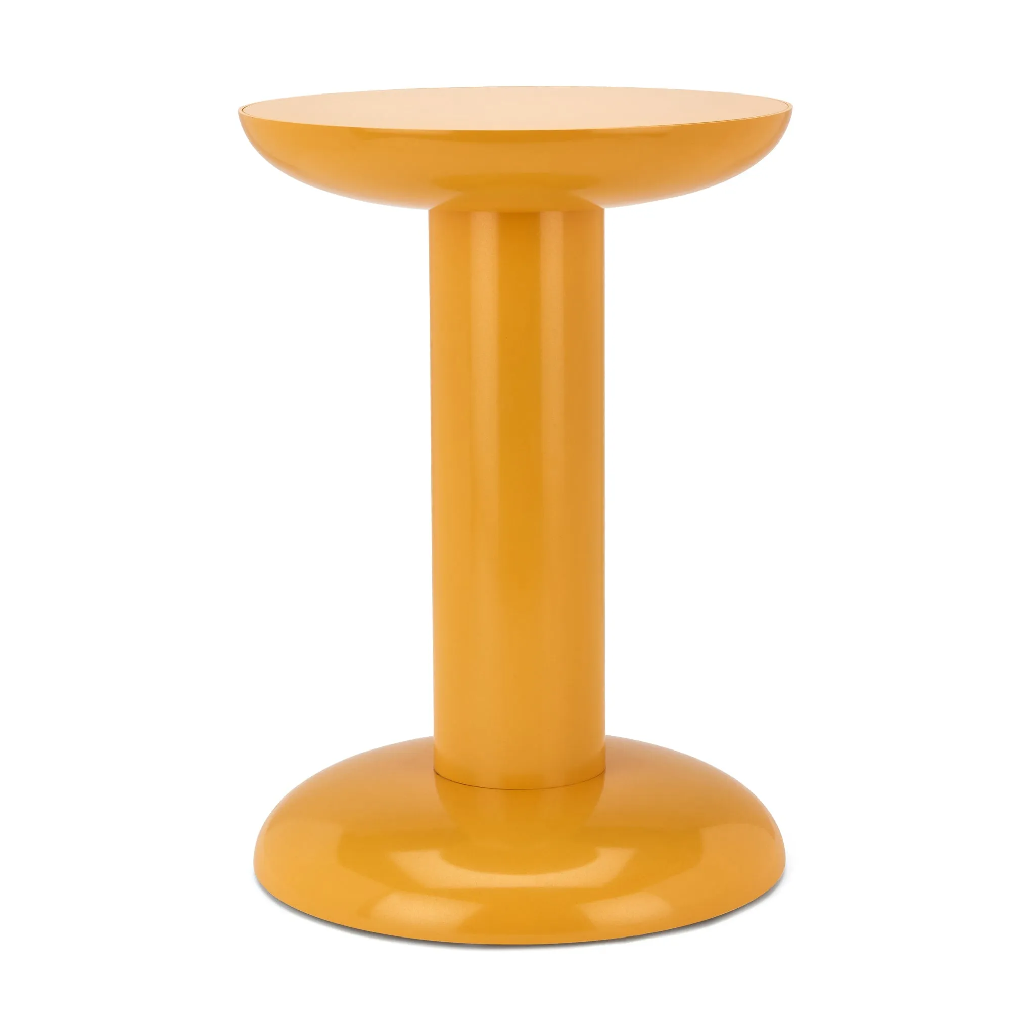 Raawii Recycled Aluminum Thing Stool - Caramine Red
