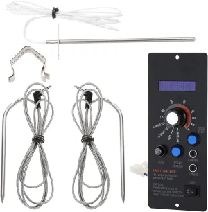 Replacement for Camp Chef Digital Thermostat Controller Kit, Compatible with Camp Chef Wood Pellet Grills Comes with RTD Temperature Sensor and Dual Meat Probes