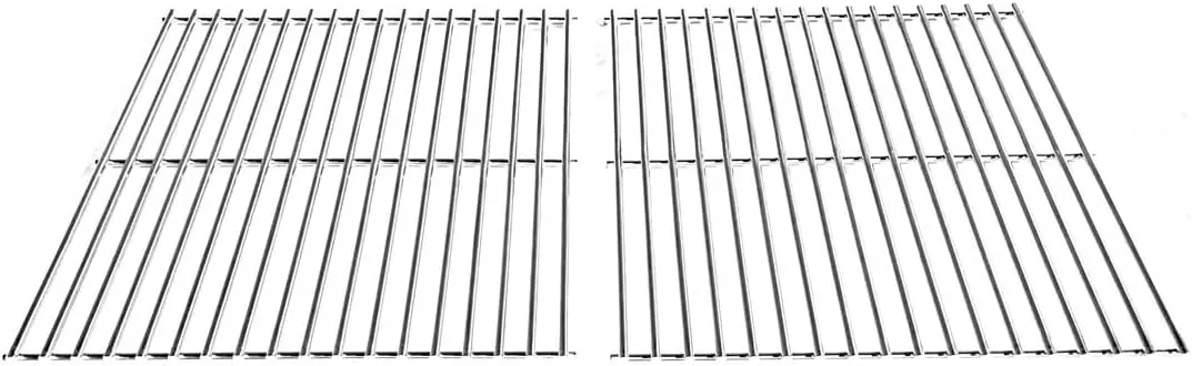 Replacement Grill Cooking Grates for Select Bass Pro Shops DXH-8501, Kenmore XH1510 Gas Models, Set of 2