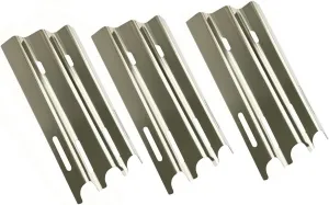Replacement Kit for Vermont Castings CF9030,VM400,VM400XBP Gas Grill Models Includes 3 Heat Shields & Porcelain Cast Cooking Grates