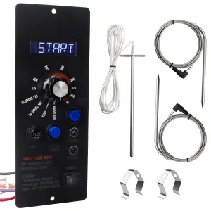 Replacement Parts for Camp Chef Digital Temperature Controller Kit,Compatible with Camp Chef Wood Pellet Grills,with 2 Meat Probe,Temperature Sensor