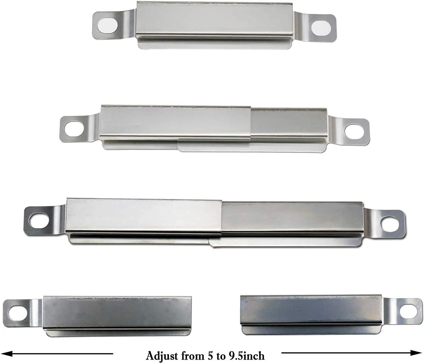 Replacement Parts for Charbroil Advantage 463344116 Grill, Grill Pipe Burner, Heat Plate Shield, Adjustable Carryover Tube and Grill Igniter Replacement for CharBroil 463344116, 466344116 Gas Grills