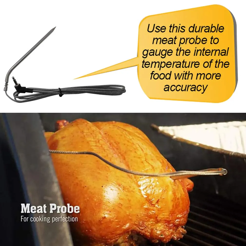 Replacement Parts Kit for Camp Chef Pellet Grills RTD Temperature Probe Sensor & Meat Probe