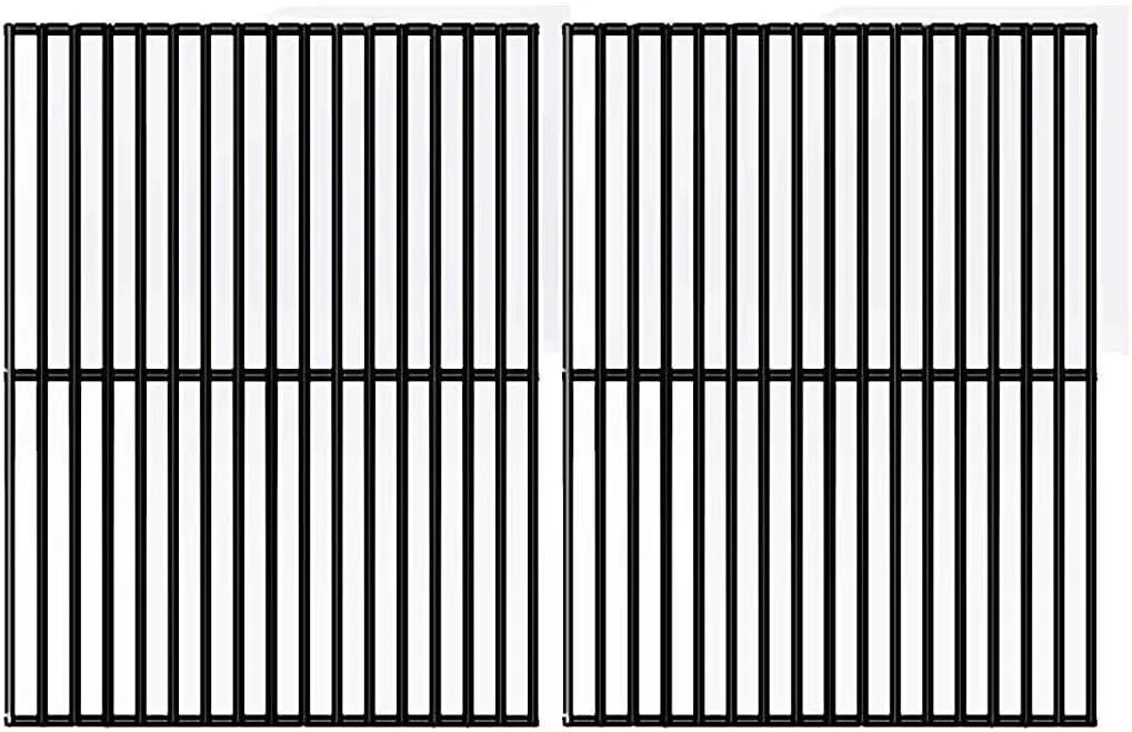 Replacement Porcelain Steel Cooking Grate for 463244405, 463254405, Front Avenue 463269806, 464246004, Kenmore 146.16197210 and Kmart 640-64121540 Gas Grill Models, Set of 2