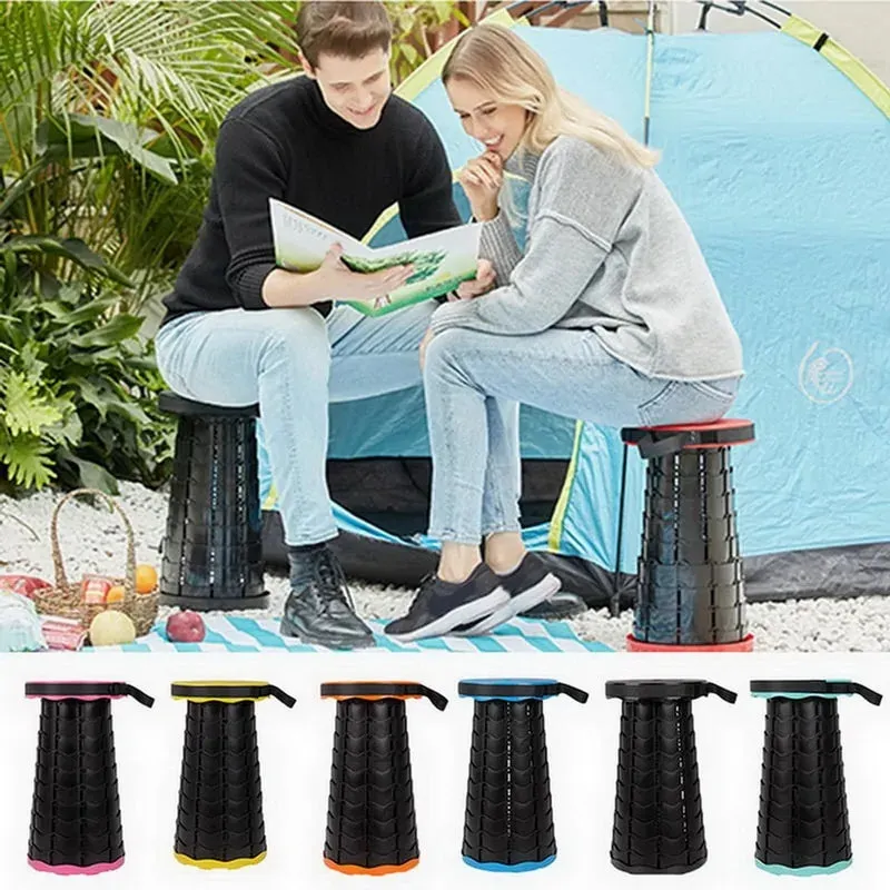 Retractable Portable Folding Stool