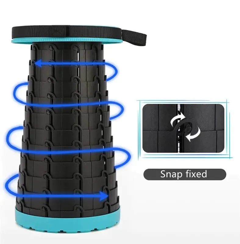 Retractable Portable Folding Stool
