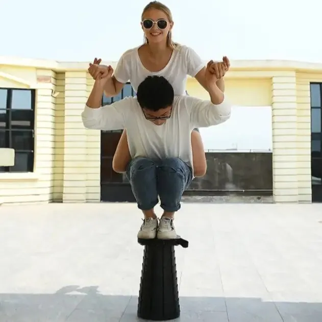 Retractable Portable Folding Stool