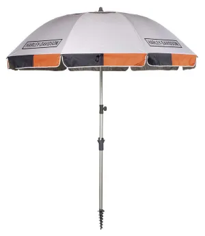 RETRO BLOCK BEACH UMBRELLA