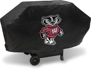 Rico Industries NCAA Deluxe Grill Cover Deluxe Vinyl Grill Cover - 68" Wide/Heavy Duty/Straps