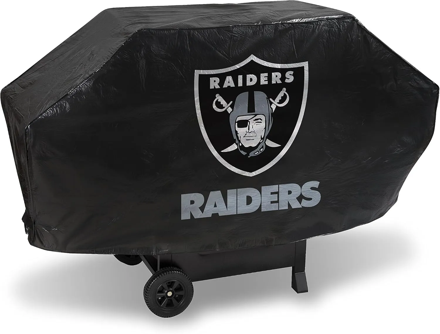 Rico Industries NFL Vinyl Padded Deluxe Grill Cover, 68 x 21 x 35-inches