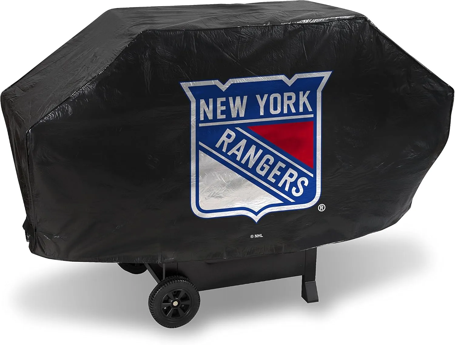 Rico Industries NHL Deluxe Grill Cover Deluxe Vinyl Grill Cover - 68" Wide/Heavy Duty/Velcro Staps