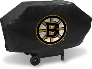 Rico Industries NHL Deluxe Grill Cover Deluxe Vinyl Grill Cover - 68" Wide/Heavy Duty/Velcro Staps