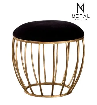 Rode Based Ottoman Stool For Living room