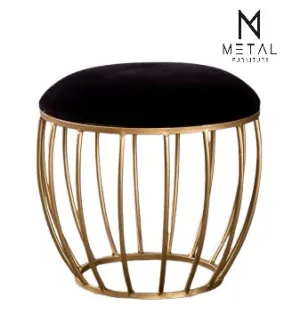 Rode Based Ottoman Stool For Living room