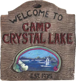 Rubie's Plastic Friday The 13th Camp Crystal Sign