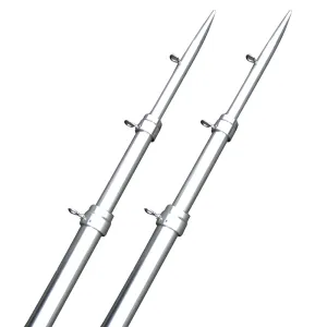 Rupp Top Gun 9' Telescoping Outrigger Poles f/RH Mount | A0-0900-TEG