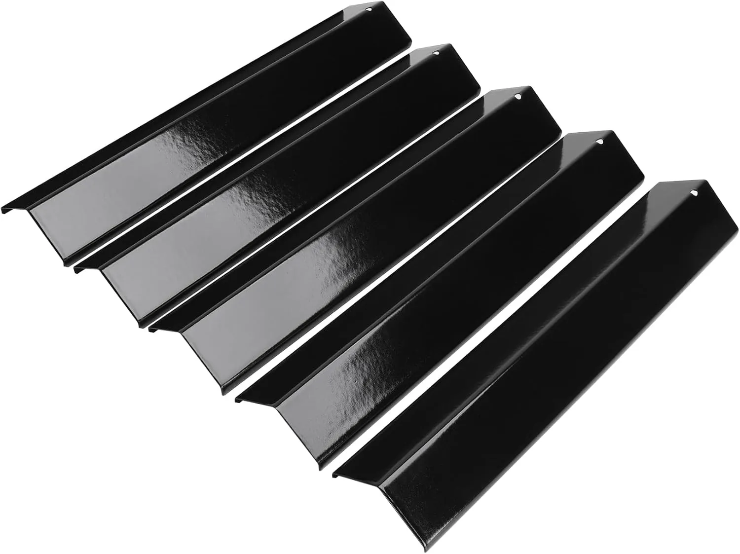 SafBbcue Heat Plates for Brinkmann 810-1750-S 810-3820-S 810-3821-S 810-6340-S 810-1751-S Grill Parts, Members Mark GR2210601-MM-00 5 Burner Grill Replacement Parts Porcelain-Enameled Heat Shield