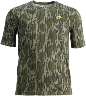 SCENTBLOCKER Scent Blocker Fused Cotton Lightweight Short-Sleeve Camo Hunting Shirt for Men