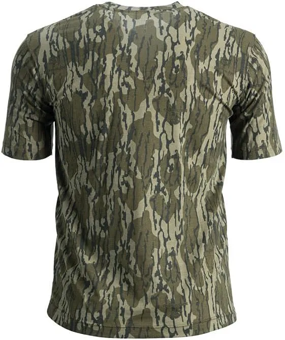 SCENTBLOCKER Scent Blocker Fused Cotton Lightweight Short-Sleeve Camo Hunting Shirt for Men
