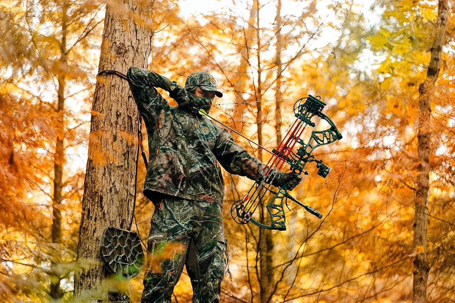 ScentLok Camo Hunting Pants for Men - Savanna Aero Crosshair Lightweight Gear