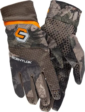 ScentLok Savanna Lightweight Camo Shooter Gloves for Hunting and Outdoor Use