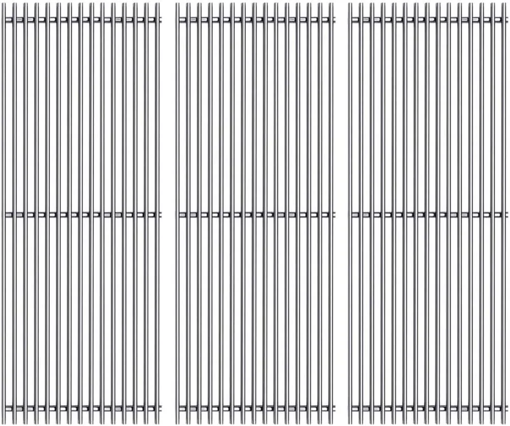 SF4103(3-Pack) 17 3/4" Stainless Steel Cooking Grid Grates Replacement for Charmglow 810-8410-F and Brinkmann 810-2410-S, 810-2411-F, 810-2411-S, 810-2511-S, 810-4557-0, 810-7490-F, 810-8410-F