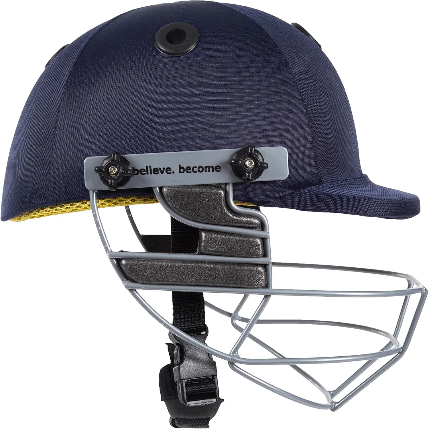 SG Blaze tech Cricket Premium Helmet, (Blue, Black, Green Color)