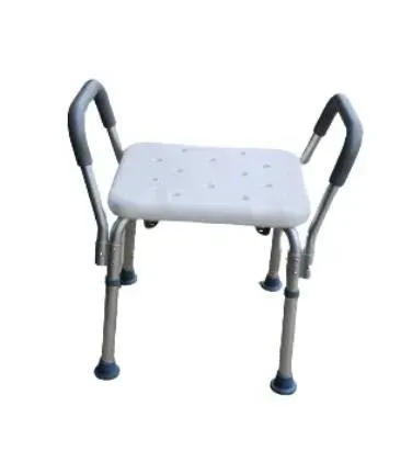 Shower Stool with Removeable Back rest and removeable Hand rests.  - NDIS Approved!