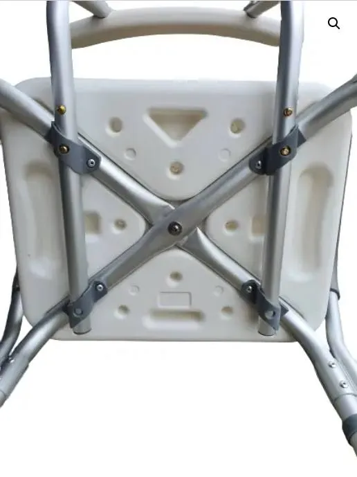 Shower Stool with Removeable Back rest and removeable Hand rests.  - NDIS Approved!
