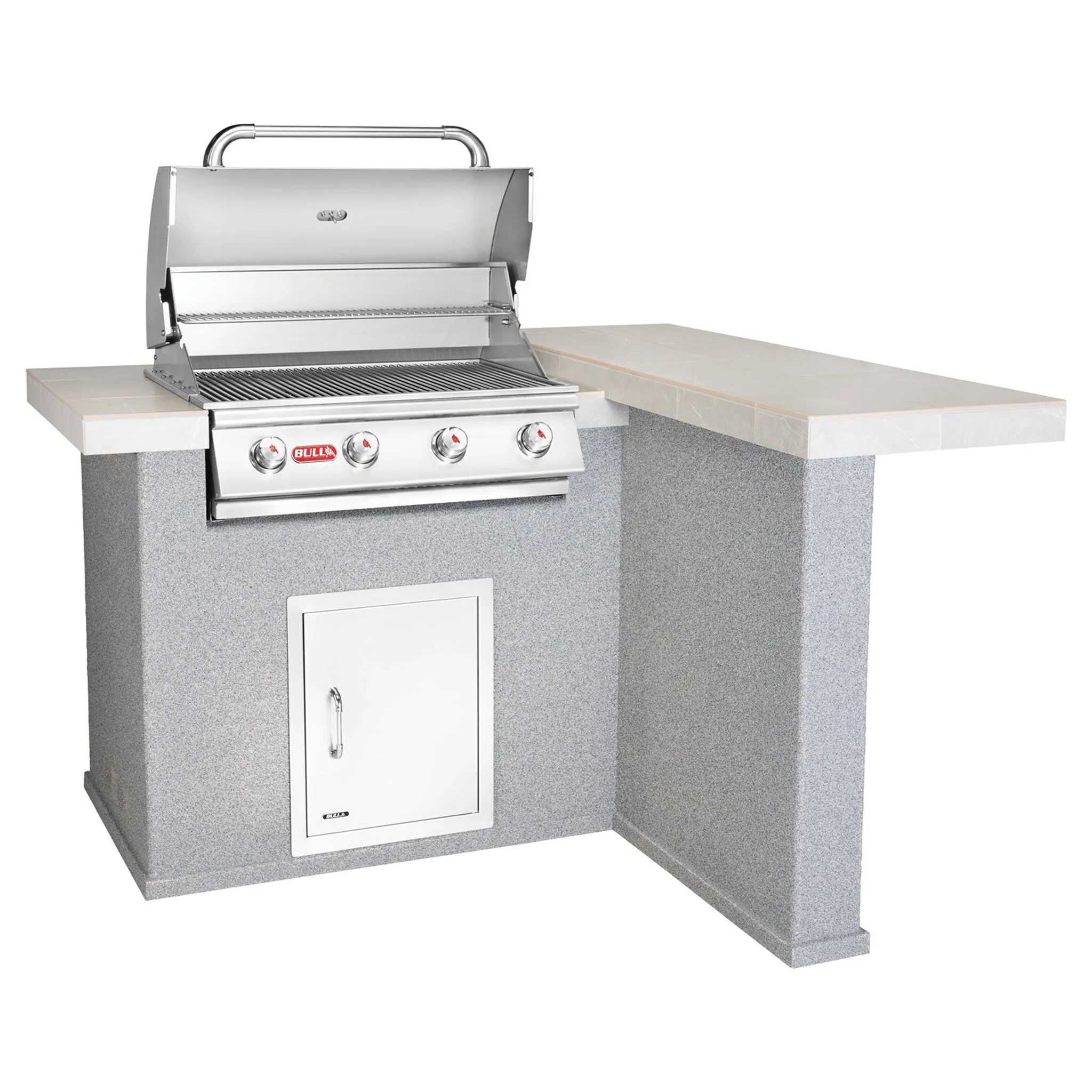 Single Grill Island w/ Bar - Patio Q