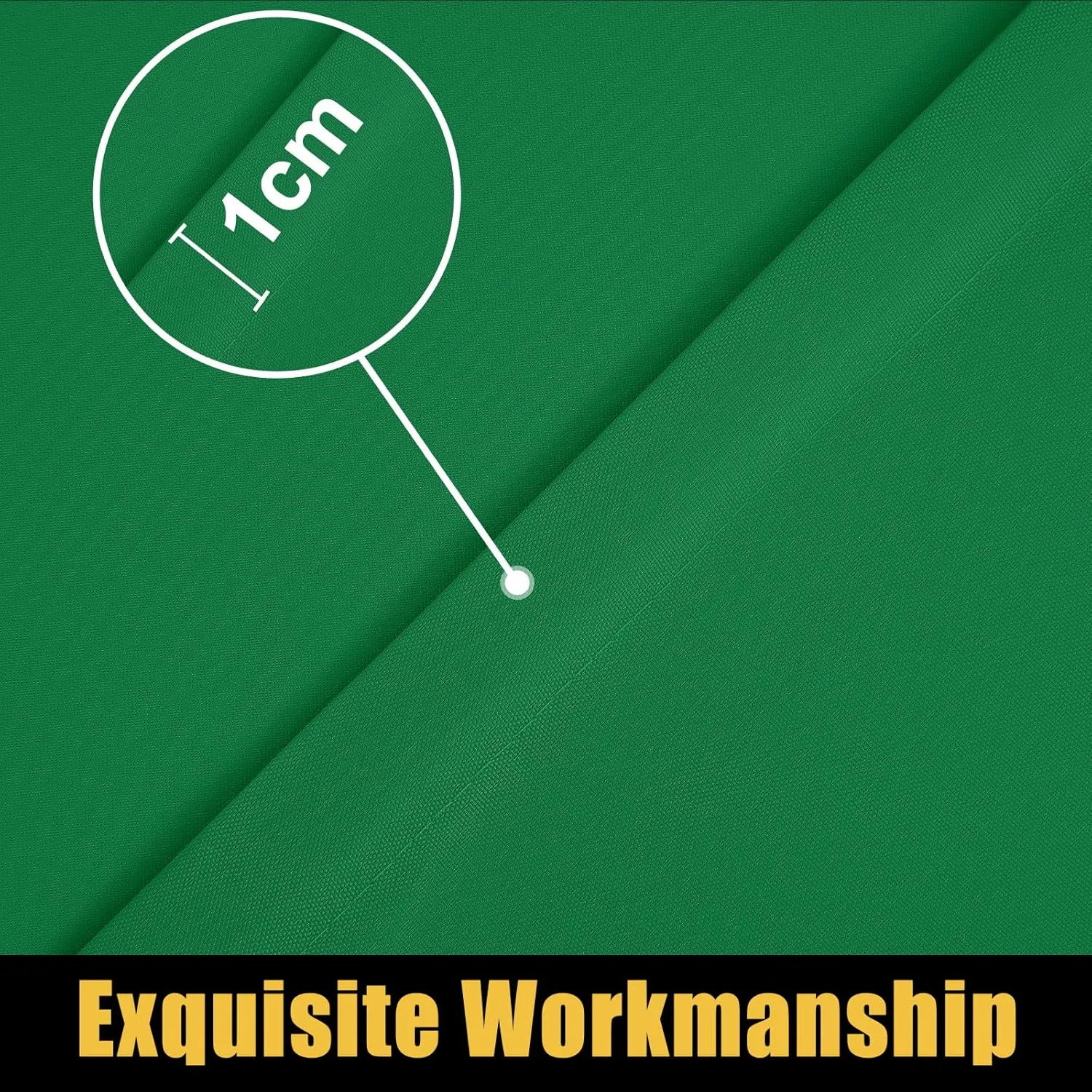 Smiry Rectangle Picnic Table Cloth, Waterproof Elastic Fitted Tablecloths for 6 Foot Tables, Washable Polyester Table Cover for Camping, Indoor and Outdoor (Hunter Green, 30"x72")