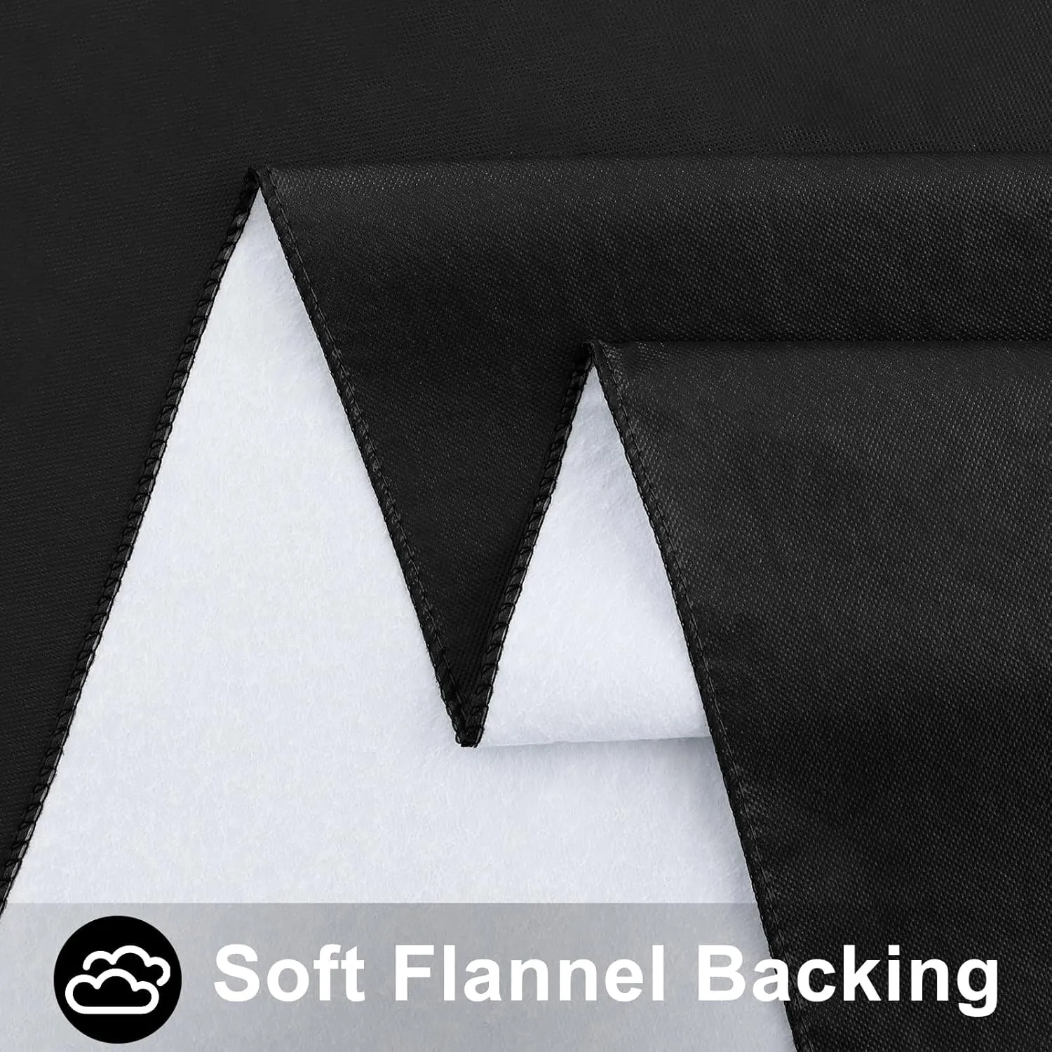 Smiry Rectangle Table Cloth 60x140 Inch, Waterproof Wipeable Vinyl Tablecloths Protector, Oil Spill Proof Plastic Table Cover for Dining, Picnic, Camping, Outdoor, Black