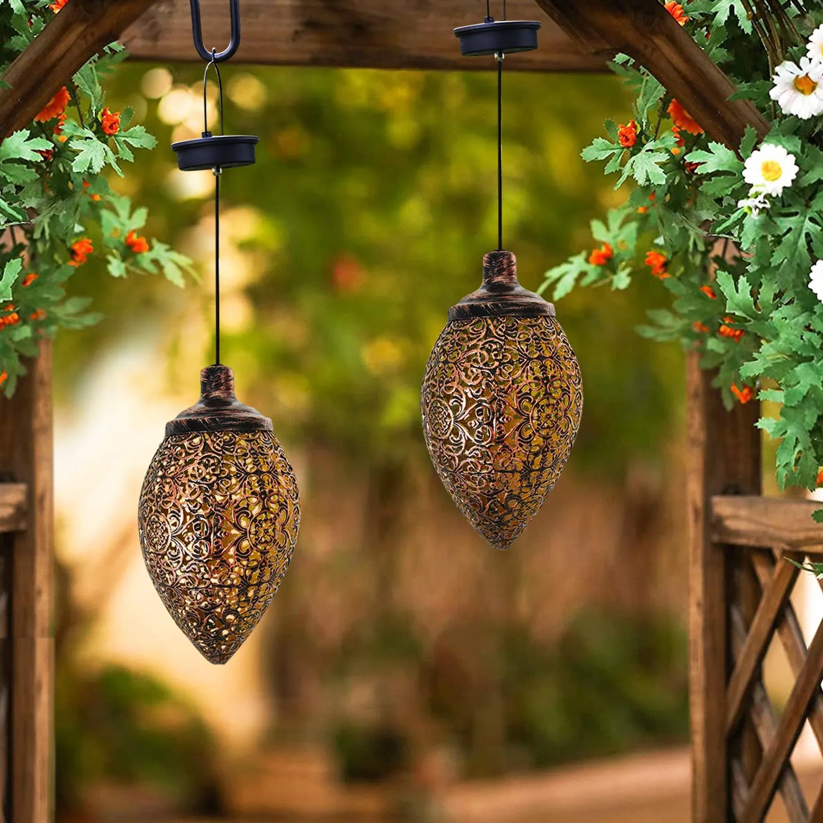 ☀️✨Solar LED Lantern Garland