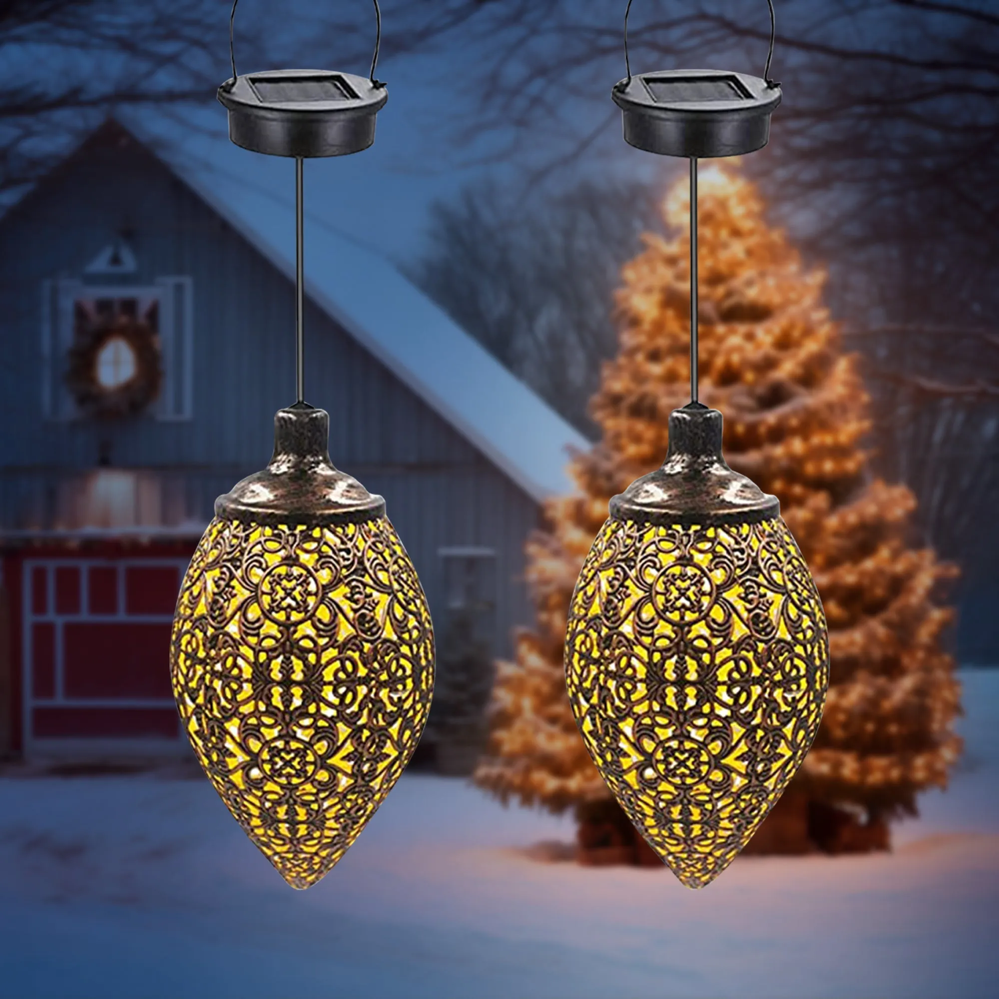 ☀️✨Solar LED Lantern Garland