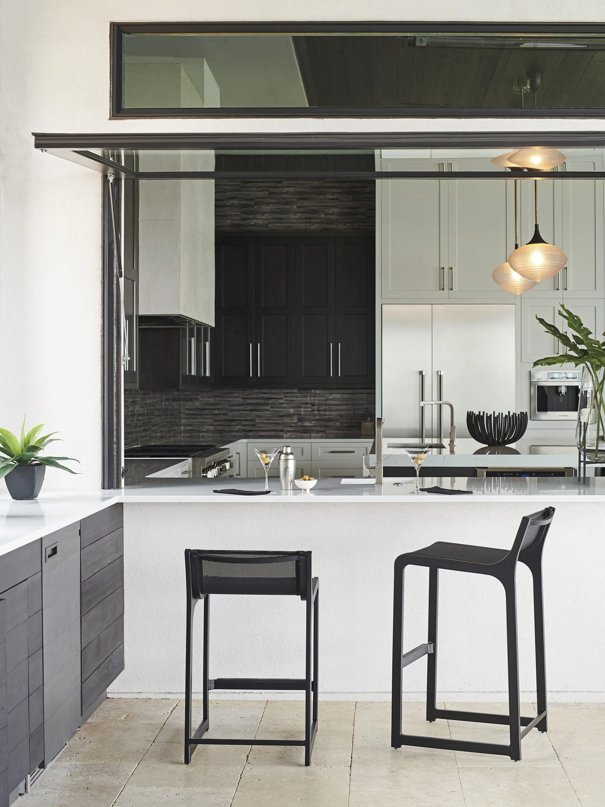 South Beach - Counter Stool - Dark Gray