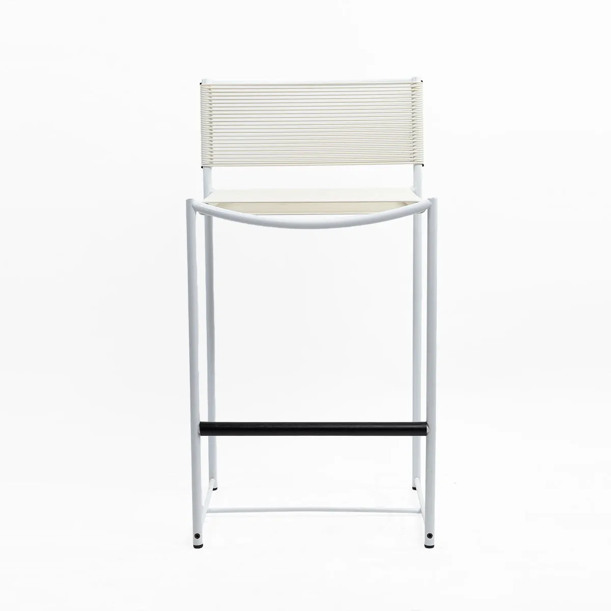 Spaghetti Medium Stool White