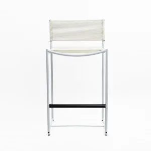 Spaghetti Medium Stool White
