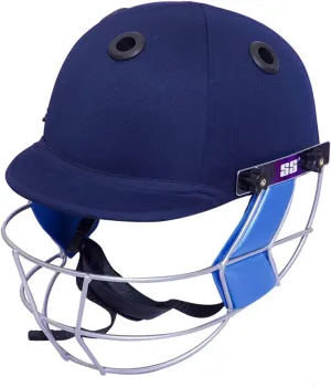 SS Cricket Legend Premium Cricket Helmet, Available in Blue, Green, Black Color - Medium & Large Size Options