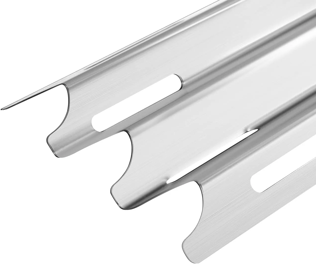 Stainless Steel Grill Burners BBQ Gas Grill Replacement Parts for Vermont Castings CF9030, CF9050, VCS5005, VM400, Jenn Air JA460, JA480, JA580, Outdoor Cooking Grill Repair Kit, 4-Pack
