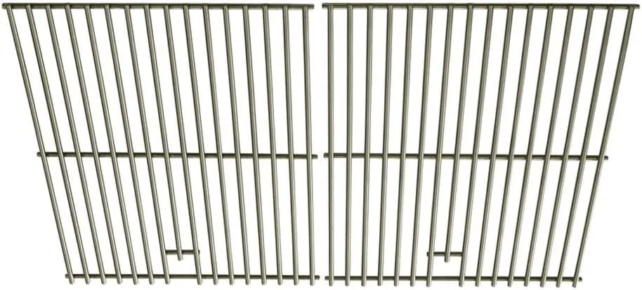 Stainless Steel Replacement Cooking Grid for Select North American Outdoors Bass Pro Shops XH1510, XH1510, Kenmore XH1510 and XPS DXH-8501, XH1510 Gas Grill Models, Set of 2
