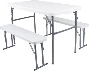 Stansport 616-100 Heavy-Duty Camp Table with Benches