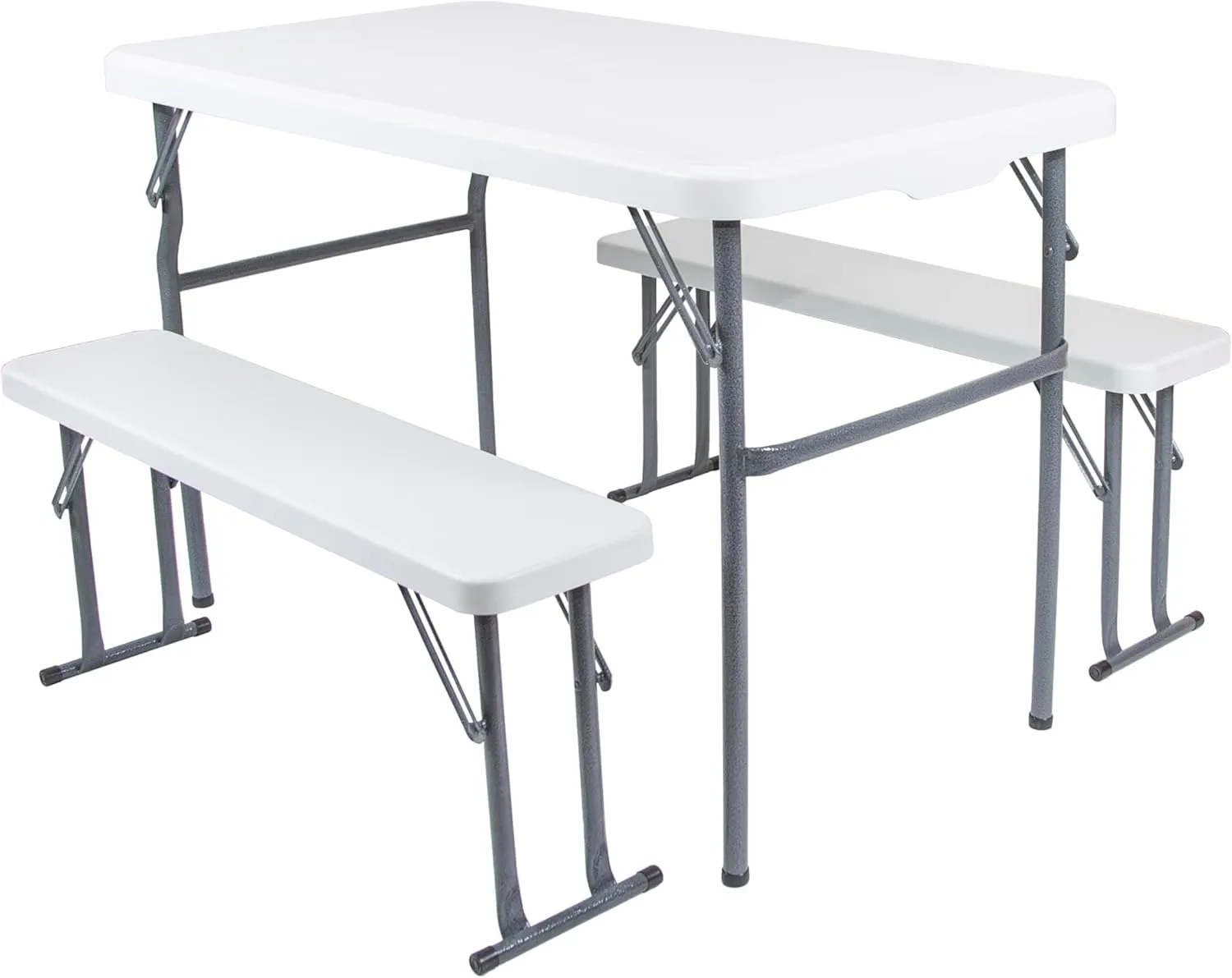 Stansport 616-100 Heavy-Duty Camp Table with Benches