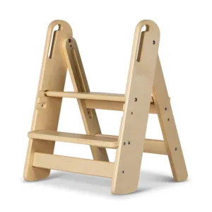 Steps2Learning Adjustable Folding Step Stool | My Happy Helpers