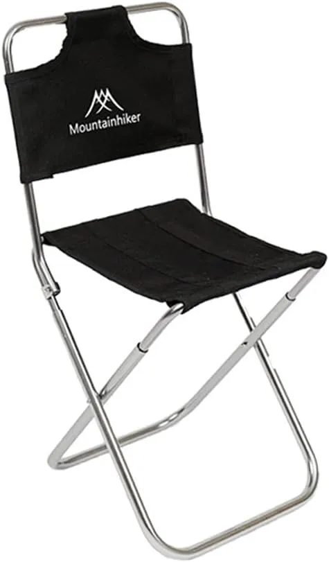 Stool Outdoor CamFishing Sketching ChFoldable Aluminum Alloy ChPortable ChWith Backrest Garden Rest Chair