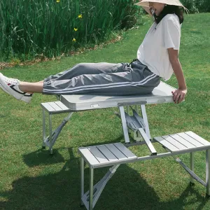 Table Foldable Exquisite Set Best deal Picnic