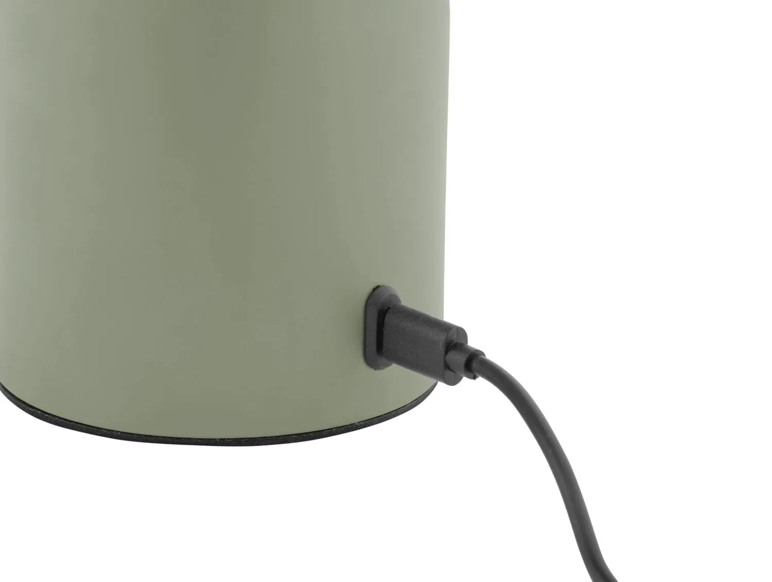Table lamp Camp LED iron jungle green